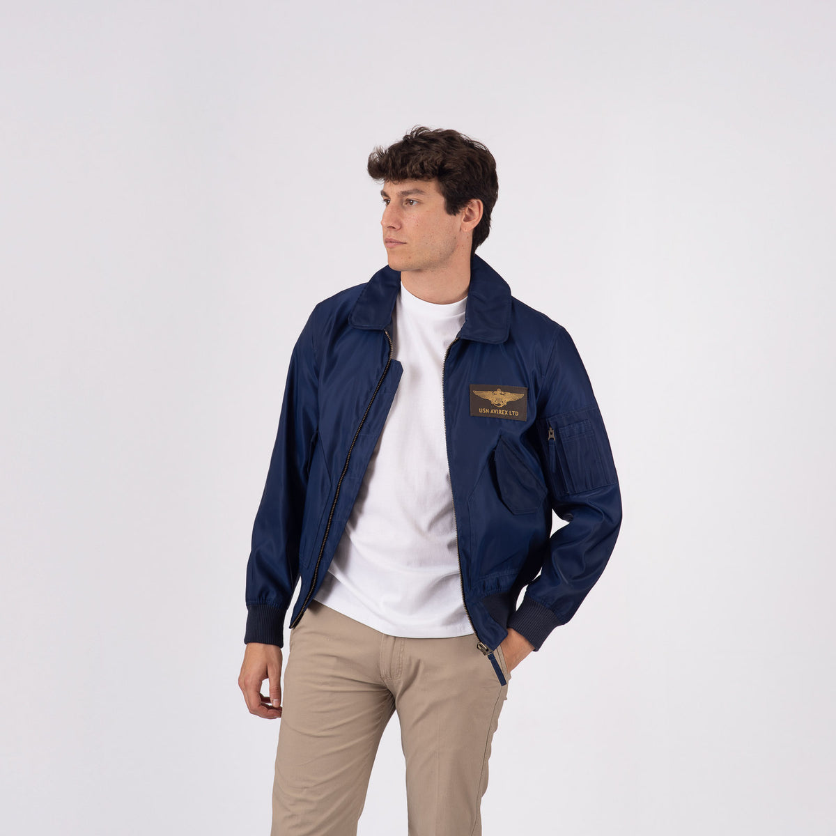 SHUUTO　 AVIREX n2b avirex flight jacket type n-2b navy xs