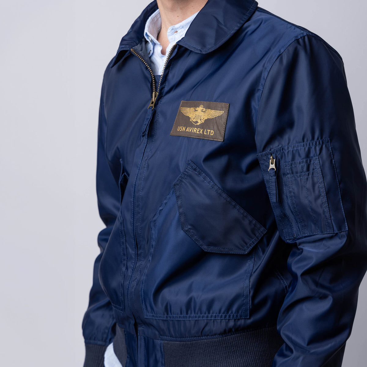 bomber avirex blu