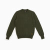 Crewneck Knit Wool Blend - Military Green