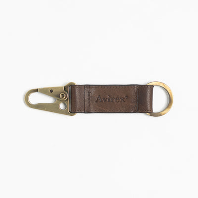 Durango Leather Key Ring - Anthracite (DRN10-090)