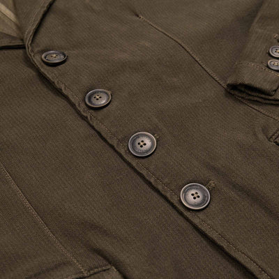 Giacca stampata Denver Comfort Twill - Oliva