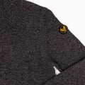 Half-Zip Wool Blend Sweater - Anthracite