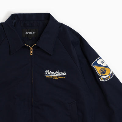 USN Blue Angels Utility Jacket - Blu Scuro