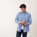 Camicia Basic Chambray L/S - Chambray Chiaro