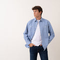 Basic Chambray L/S Shirt - Light Chambray