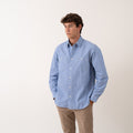 Camicia Basic Chambray L/S - Chambray Chiaro