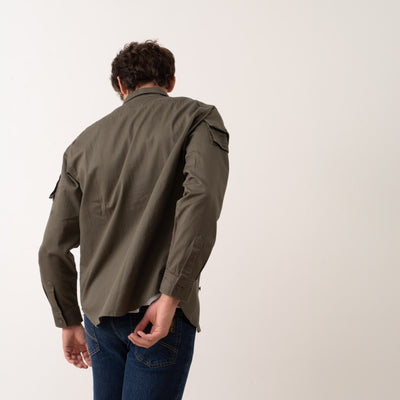 L/S Fatigue Shirt - Military Green