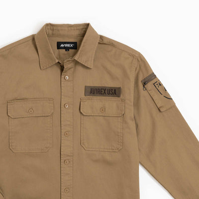 L/S Fatigue Shirt - Khaki