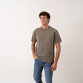 S/S Fade Wash Pocket T-shirt - Olive