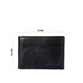 Ontario Leather Coin Wallet - Black (ONT04-100)