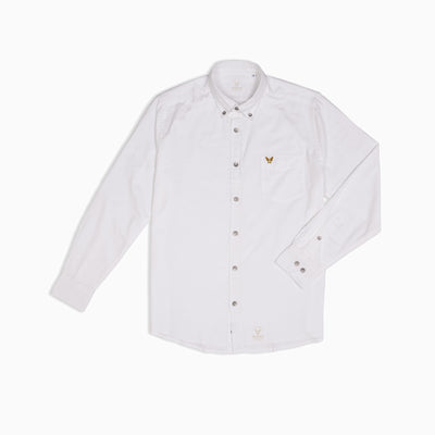 Buckley Oxford Shirt - White