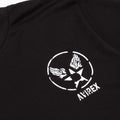 High Neck Printed T-Shirt - Black