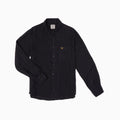 Regular Overdyed Linen Shirt - Dark Blue