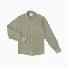 Regular Overdyed Linen Shirt - Sage Green