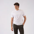 High Neck Supima® T-Shirt - Military Green