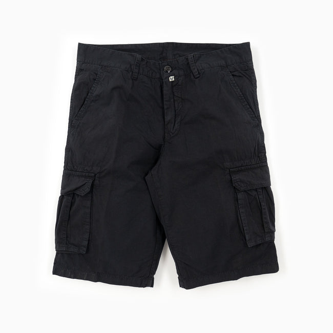 Vintage Gabardine Cargo Shorts - Dark Blue (Restock)