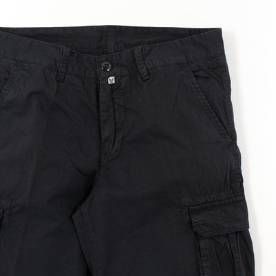 Vintage Gabardine Cargo Shorts - Dark Blue (Restock)