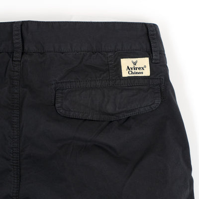 Vintage Gabardine Cargo Shorts - Dark Blue