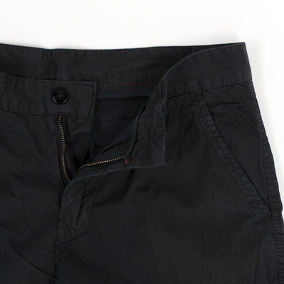 Vintage Gabardine Cargo Shorts - Dark Blue