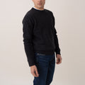 Wool Blend Crewneck - Anthracite