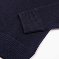 Wool Blend Crewneck - Dark Blue