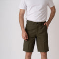 Chinos Mare Costume da Bagno in Nylon - Verde Militare