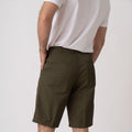 Chinos Mare Costume da Bagno in Nylon - Verde Militare