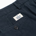 Bermuda Chinos in Comfort Gabardine Leggera - Blu Scuro