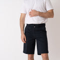 Light Comfort Gabardine Chinos Shorts - Dark Blue