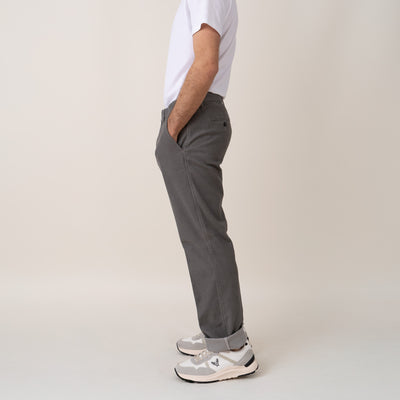 Chinos Comfort Twill Printed - Gray