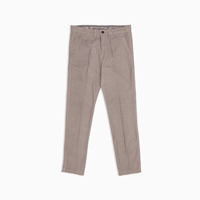 Chinos Comfort Twill Printed - Taupe