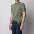 Cotton Knitted Polo - Fly Green