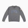 Crewneck Sweatshirt Printed Logo - Gray