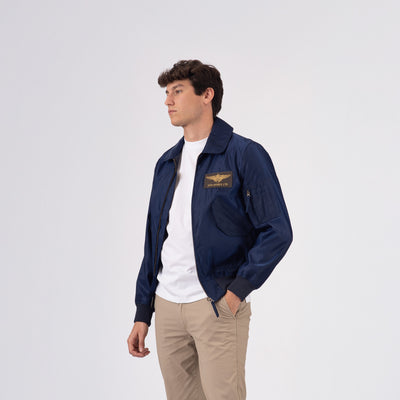 CWU Light Nylon Bomber - Blue Navy