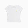 Frency Supima Cotton Woman's T-Shirt - White
