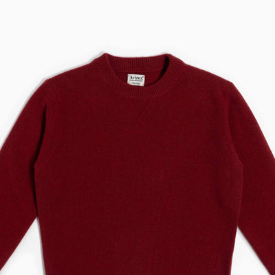 Maglione girocollo Merinos - Bordeaux