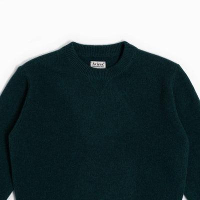 Crewneck Sweater Merinos - Bottle Green