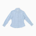 Julia Shirt in Linen - Light Blue