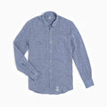 Linen Buckley Shirt - Denim Blue