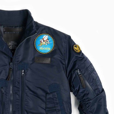 MA-2B (classic patch) Jacket - Dark Blue