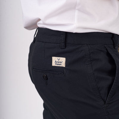 Millennium in Popeline - Dark Blue