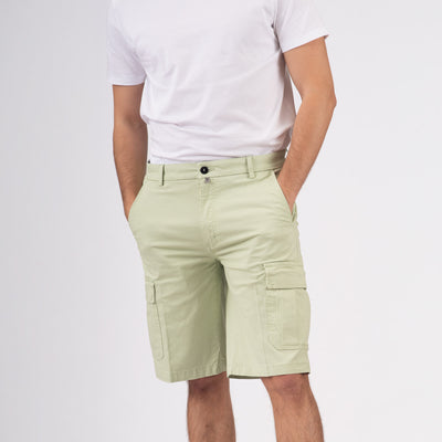 Phenix Gabardine Shorts - Sage Green