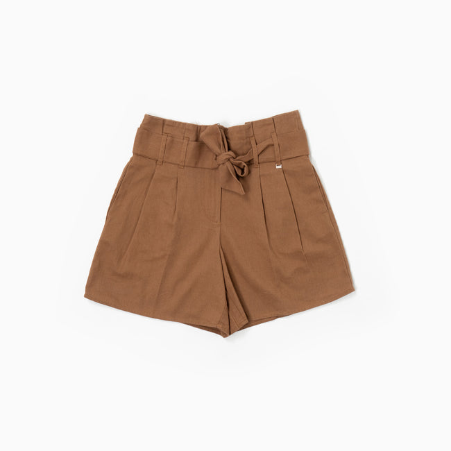 Santa Barbara Shorts in Linen Cognac Avirex Europe