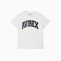 T-shirt stampata in cotone Avirex - Bianco
