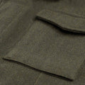 Wool Blend Ranger Jacket - Dark Green