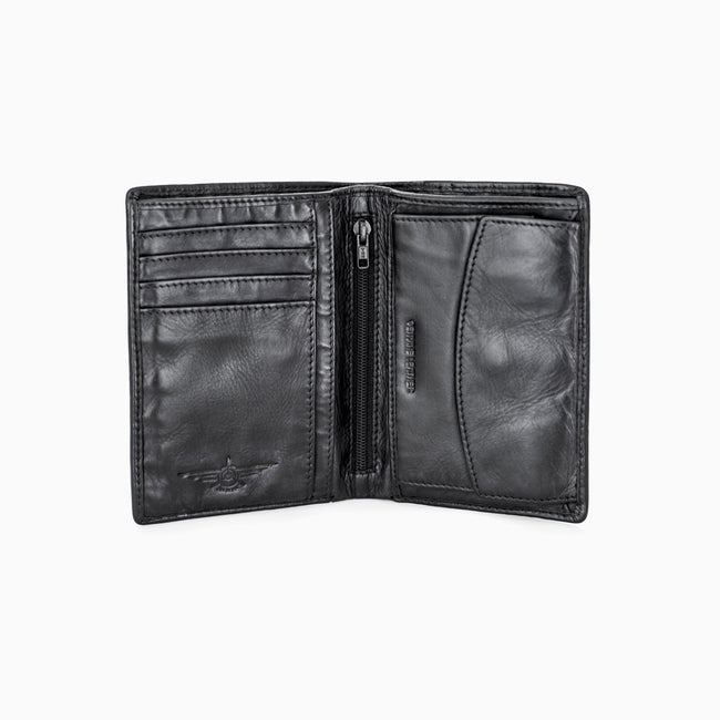 Vertical Wallet Black - ONT07 - 100