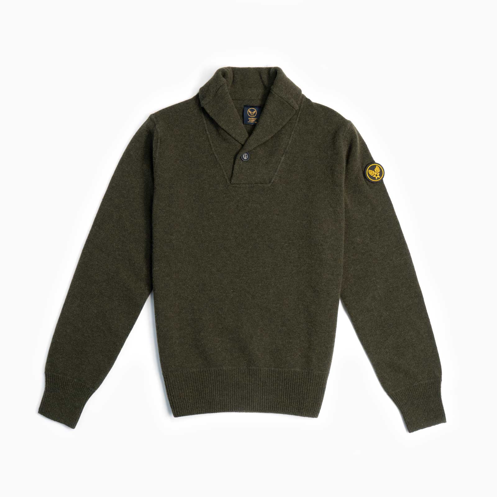 Green military online jumper